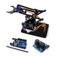 thumbnail image 1 of Speravity 4 DOF Robot manipulador Kit brazo aprendizaje DIY acrílico mecánico autoensamblaje controlador accesorio reemplazo para Herramientas y ferretería Negro, 1 of 6