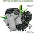 thumbnail image 5 of 16 Pack Bamboo Charcoal Air Purifying Bag, Activated Charcoal Bags Odor Absorber, Moisture Absorber, Natural Car Air Freshener, Shoe Deodorizer, Odor Eliminators For Home, Pet, Closet (16x50g), 5 of 9