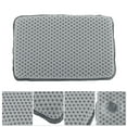 thumbnail image 2 of Unique Bargains 1 Pc Square Style Bath Pillow for Head and Neck 11.02"x7.28"x1.97" Gray, 2 of 6