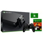Choice of Microsoft Xbox One S 1TB with BONUS Red Dead Redemption 2 Game Ultimate Edition (Digital Download) and BONUS Controller and Currency Card
