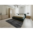 thumbnail image 4 of Ahgly Company Indoor Rectangle Patterned Carbon Gray Area Rugs, 7' x 9', 4 of 6