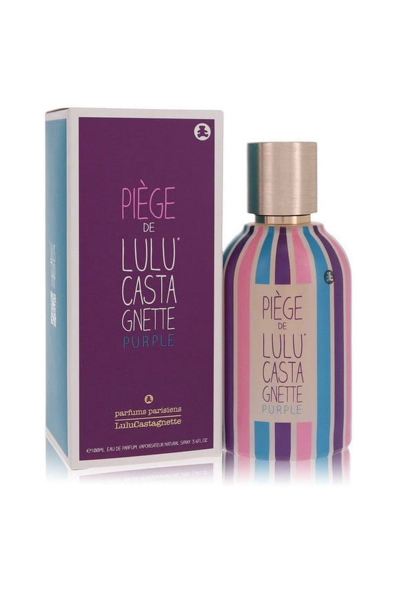 Piege De Lulu Castagnette Purple by Lulu Castagnette Eau De Parfum Spray 3.4 oz for Women