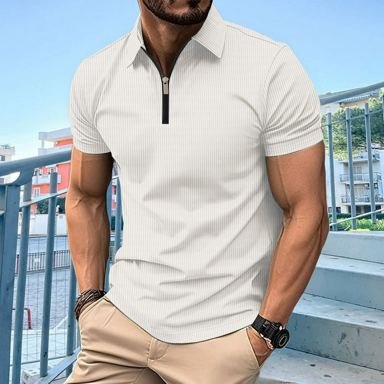 men's pullover short sleeve dress shirts Twillory Men's Short Sleeve Sweater Polo - Sepia - Tailored Fit, Wrinkle-Free
