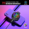 thumbnail image 3 of P10 Portable Mobile Phone Heat Dissipation Clip Retractable Cooer Fast Heat Dissipation Wide Compatibility White Black, 3 of 7