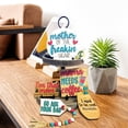 thumbnail image 5 of adviicd 1 Set Of Mother's Day Layered Tray Mother Mother Tier Tray Hierarchical Tray Decorative Set Summer Rural Farmhouse Decorative Wooden Kitchen Hierarchical Tray Commemorative Gift, 5 of 5