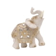 thumbnail image 2 of TISHITA Animal Sculpture Elephant Statue Gift Crafts Collection Resin Figurine Ornament for Indoor Bookshelf Fireplace Office Hallway A, 2 of 8