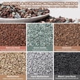 thumbnail image 4 of 20lb Mix Horticultural Lava Rocks for Plants, 3/8" Colorful Succulent Potting Soil Amendments, Decorative Gravel for Cactus, Bonsai Gritty Rock, Pebbles Pumice for Vase Fillers, Top Dressing, 4 of 9