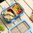 thumbnail image 4 of chaungfeng Stainless Steel Lunch Box, 2-Compartment Insulated Container with Divider, for Office, Meals, 4 of 6