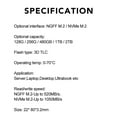 thumbnail image 6 of state drives,State Drive M.2 - With - Drives Buzhi 3d Tlc Internal State With 3d To 520mb/s State Drives Drive 1tb State 1tb Buzhi Internal - To - State - 3d NGFF M.2 interface 1TB, 6 of 6
