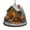 D, variant on Cozy Farm Cottage Christmas Ornament Decorative Pendant For Holiday Display