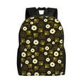 thumbnail image 1 of Balery Honey Bees With Flowers Mochila - Mochila Estilosa y Duradera para Laptop de 15 Pulgadas con Tela Oxford Impermeable, 1 of 8