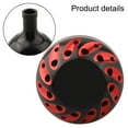 thumbnail image 3 of Fishing Reel Rocker Knob Handle 30 35 38Mm Aluminum Alloy Spherical Grip For Daiwa Power Handle Grips Pill Fishing Tool Parts 35Mm Black Silver, 3 of 9