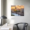 thumbnail image 3 of JRXY  Wall Art Poster Havana Cuba Landscape Wall Art Canvas Poster Art Print Posters And Prints for Living style 16x12in, 3 of 4