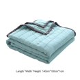 thumbnail image 5 of sunsanly Summer Cooling Sleep Quilt Ice Silk Machine Washable Absorbs Heat Prevents Night Sweats Lightweight Portable Sofa Living Room All-Season Bedding Ccomforter, 5 of 7