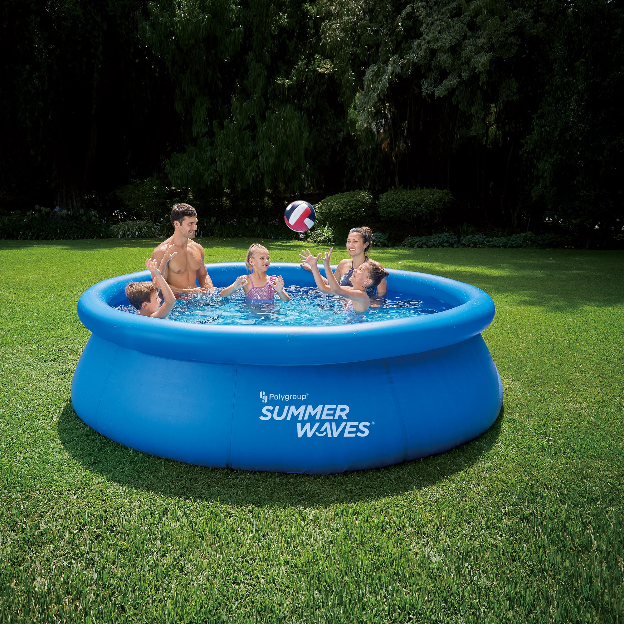 Summer Wave Quick Set Pool 5ft x 15in Swimming Pool Quick & Easy Setup