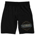 thumbnail image 7 of Hogwarts Legacy Hexagon Logo Men's Black Sleep Pajama Shorts-3XL, 7 of 7