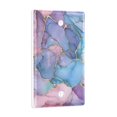 thumbnail image 2 of Yayeee Blank Wall Plate Cover 1-Gang 4.5"x2.7" Home Unused Decorative Outlet, Pink Marble Pattern, 2 of 7