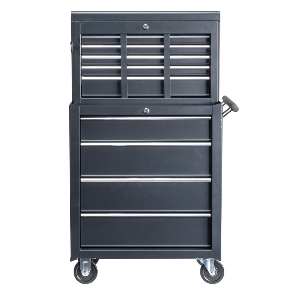 Steel Tool Box Black