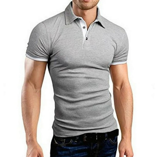 POLO De Manga Corta Casual Para Hombre 11 Colorespangjing