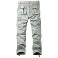 thumbnail image 5 of Matchstick Men Regular Fit Straight Leg Cotton Cargo Pants with 6 Pockets, 5 of 6
