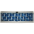 thumbnail image 3 of Titanium Polished With Blue Carbon Fiber Inlay 8mm Flat Band (Size 7.5) Made In China tb478-7.5, 3 of 5