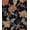 Ebony, variant on Seabrook Designs  Lana Jacobean Prepasted Wallpaper 20.5 in W x 33 ft. L - Ebony
