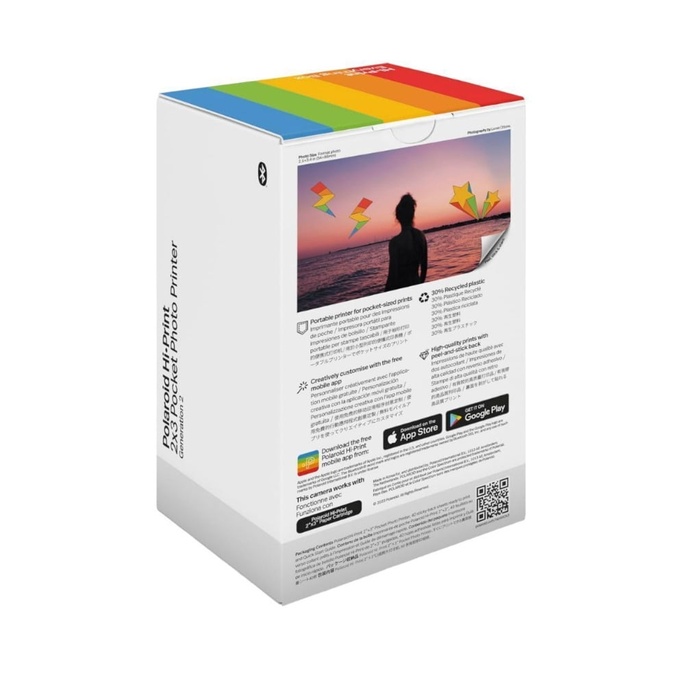 Polaroid Hi-Print Everything Box Gen 2 (Black) Bundle with Album for Instant Prints (Color May Vary) and Cartridge Pack