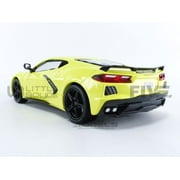 2020 Chevrolet Corvette C8 Stingray Orange Timeless Legends 1 24 Diecast Model Car by Motormax