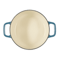 thumbnail image 4 of Carote 4.5QT Enamel Cast Iron Dutch Oven,9.5"Round Soup Pot with Lid, Induction Compatible，Blue, 4 of 7