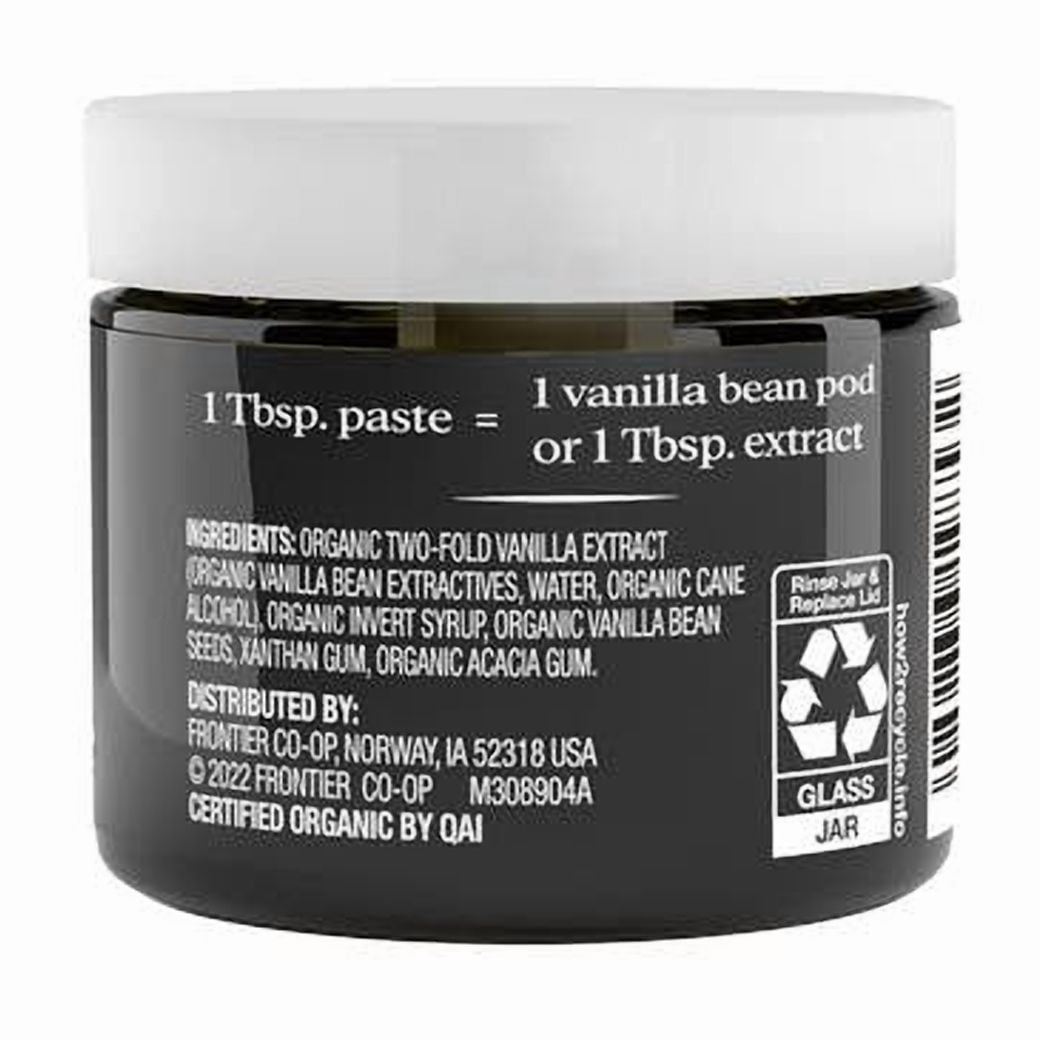 (Pack 6), Simply Organic Vanilla Bean Paste, 2 fl oz