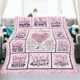 thumbnail image 2 of Sister Blanket, Sister Birthday Gift Ideas, Sisters Gifts from Sister, Sister Gifts, Sister Birthday Gifts from Sister, Birthday Gifts for Sister, Gifts for Sister Throw Blanket 60"×50", 2 of 5