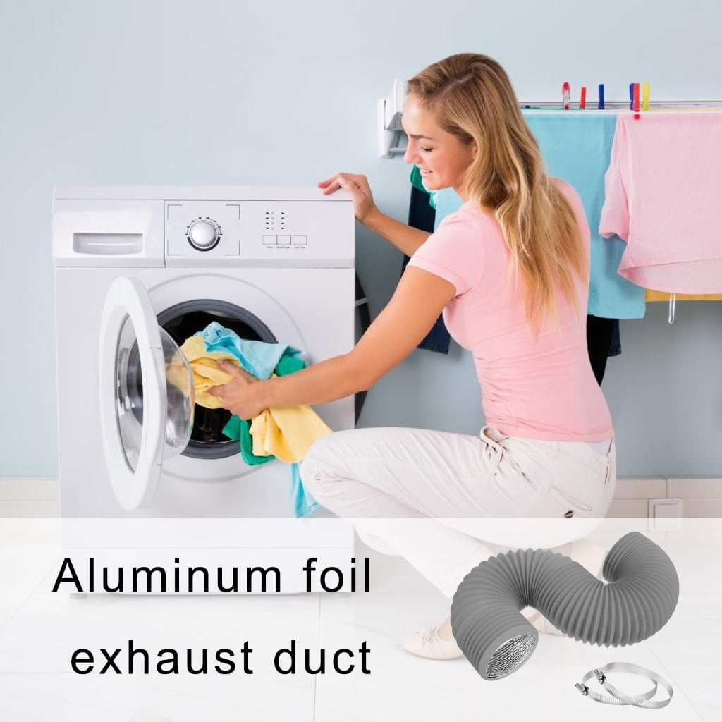 Dryer Vent Hose Air Duct Flexible Adjustable PVC Heavy Duty Air Duct Hose