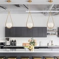 thumbnail image 4 of Modern Brass Glass Globe Pendant Lights Hanging Lamp Shade Chandelier Art Décor, 4 of 7