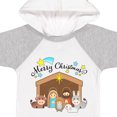 thumbnail image 4 of Inktastic Merry Christmas Cute Nativity Scene Boys or Girls Baby Bodysuit, 4 of 5