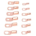 thumbnail image 4 of Cable 170 Piezas Extremos De Cable De Batería De Cobre 12 Tamaños Terminales De Anillo Tubular SC AWG4 AWG6 AWG8 AWG10 AWG12, 4 of 7