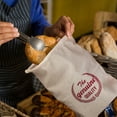 thumbnail image 5 of 2BK Linen Bread Bags with Tie,Pack of 4 Natural Unbleached Bread Bags,Reusable Drawstring Bag for Loaf, Baguette and Homemade Bread Storage, 5 of 8