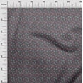 thumbnail image 3 of oneOone Georgette Viscose Gray Fabric Asian Paisley Dress Material Fabric Print Fabric By The Yard 42 Inch Wide, 3 of 5