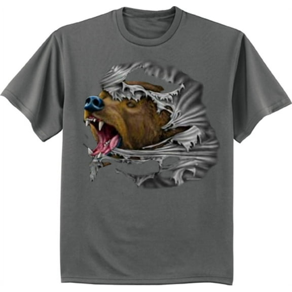 Grizzly Bear T-Shirt Mens Graphic Tee