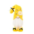 thumbnail image 3 of TERGAYEE Bumble Bee Gnomes Plush,Scandinavian Swedish Honey Bee Elf, Summer Gnomes Swedish Gnomes Honey Bee Gnomes Decorations for Home Collection Gifts Farmhouse Kitchen Plush Set of 2, 3 of 9