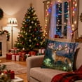 thumbnail image 4 of Pillow Case With Print Pillow Cushion Holiday Decoration, 4 of 6