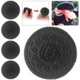 thumbnail image 4 of 5 Uds 4 Cm Galleta Mordida Y Resto Juguete Ligero para Galletas Fiesta Familiar Rojo, 4 of 8