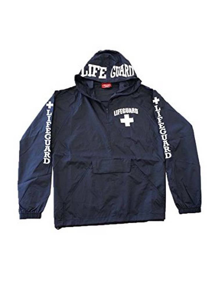 Lifeguard Lifeguard Windbreaker Quarter Zip Jacket Water and Wind