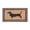 Black Brown Dog, variant on A1HC 30"x48" Natural Coir & Rubber Door Mat, Outdoor Front Porch Welcome Mat, Heavy-Duty, Fade-Resistant, Anti-Shed, Black Border