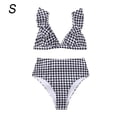 thumbnail image 4 of Qarigey 2 unid/set traje de baño dividido para mujer Tankini Sexy playa vacaciones viaje cintura alta ropa de playa vacaciones accesorios femeninos S Ropa interior S Qarigey AP010461-01, 4 of 6