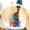 thumbnail image 3 of Amante Romántico Globo De Nieve Musical LED Pareja Bola De Cristal Caja De Música Nieve Automática Pulverización Cielo Ciudad Caja De Música Regalo De San Valentín ANGGREK Otros, 3 of 8