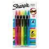 Sharpie Retractable Highlighters, Chisel Tip, Assorted Colors, 5 Count
