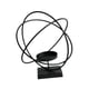 thumbnail image 5 of Candelabro,Candelabro de té,candelabro,soporte decorativo,Candelabro de metal con forma de vela de té,adorno de hierro para boda,Centro de mesa para Redondo negro, 5 of 8
