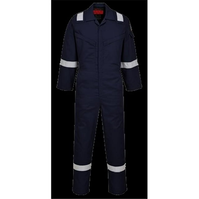 Portwest UAF73NAR48 Araflame NFPA 2112 Coverall, Navy - Size 48