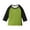 Green B, variant on Bovxnpu Girls Long Sleeve T Shirts Kids Spring Fall Tops School Tee Boys Girls Orange Festival Casual Fashion 3/4 Sleeve Round Neck Top Suits For 3-14 Years