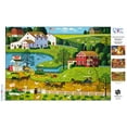 thumbnail image 4 of Buffalo Games Charles Wysocki Jolly Hill Farms 500-Piece Interlocking Jigsaw Puzzle for Adults Ages 14+, 4 of 6